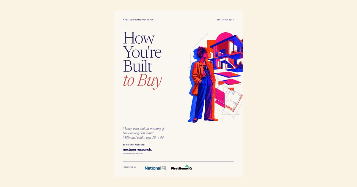 How You’re Built to Buy, a NextGen Homebuyer Report presented by National MI and FirstHome IQ